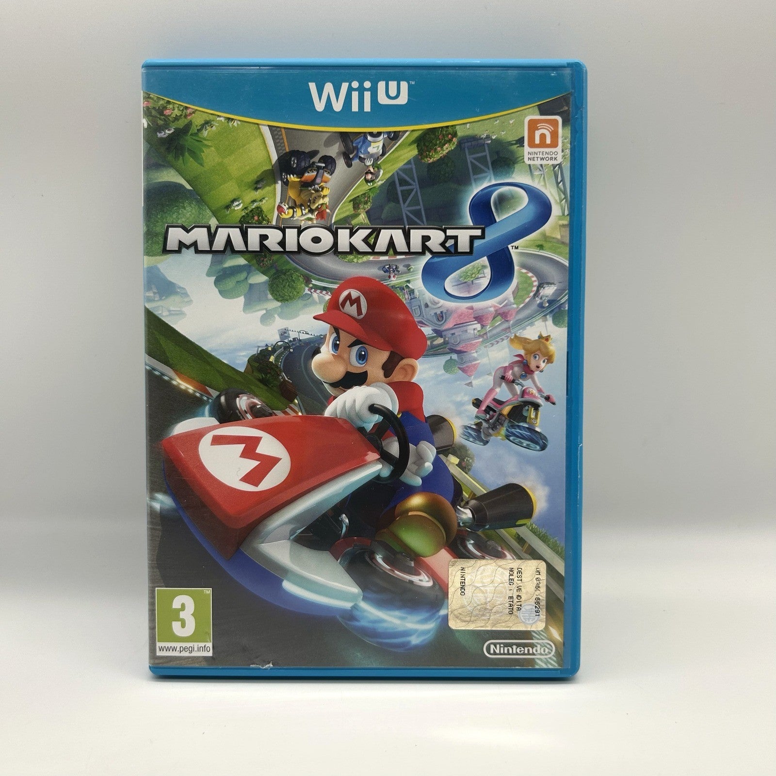 Mario Kart 8 Wii U PAL ITA Completo Custodia e Disco Nintendo Testato