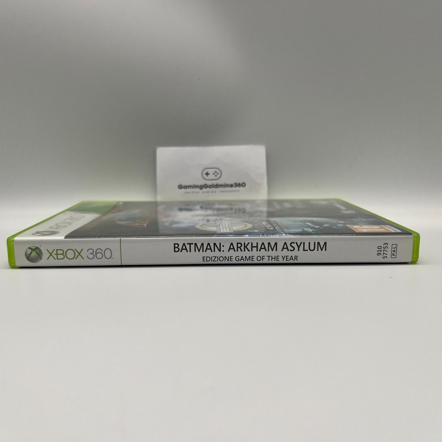 BATMAN Arkham Asylum Xbox 360 Italiano Completo con Manuale WB Microsoft OTTIMO