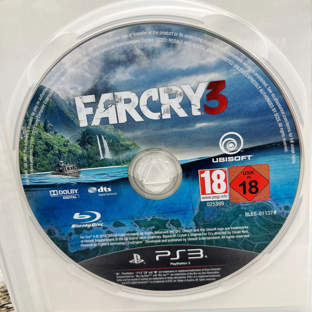 FarCry 3 + 4 PS3 Italiano Completo PAL Ubisoft Sony PlayStation 3 Far Cry OTTIMO