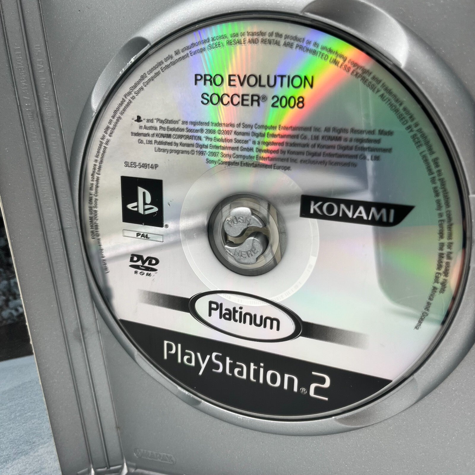 PES 2008 + PES 2009 PS2 Italiano Completo con Manuale Sony PlayStation 2 Konami