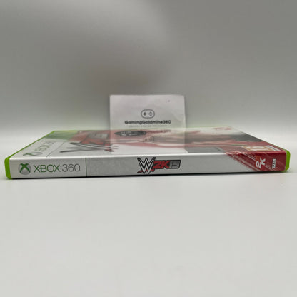WWE 2K15 Xbox 360 Italiano Completo Manuale PAL 2K Microsoft Wrestling OTTIMO