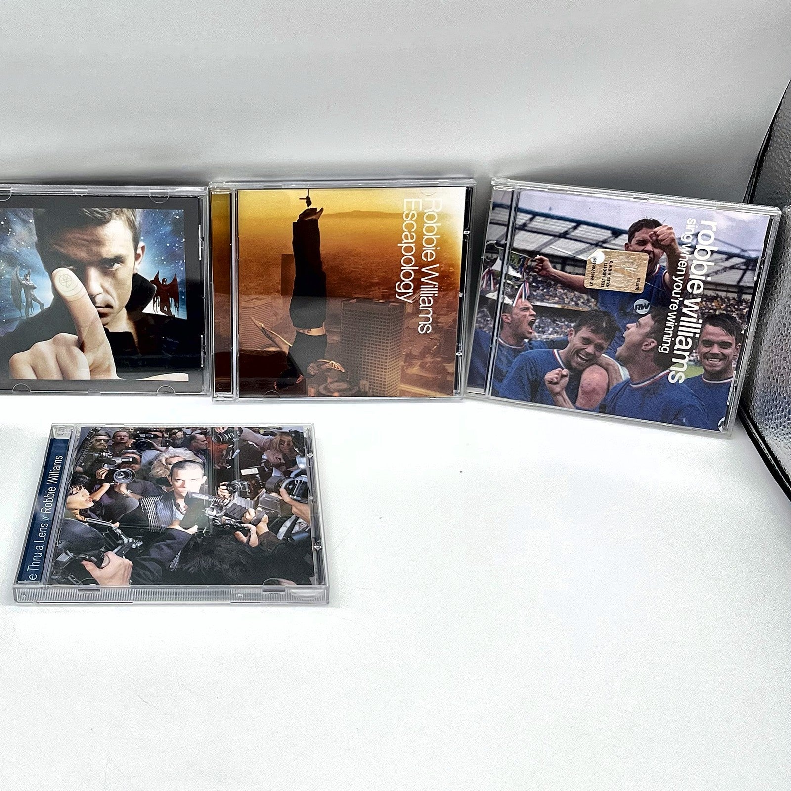 Robbie Williams Lotto 5 CD Escapology Intensive Care Sing When You're Winning