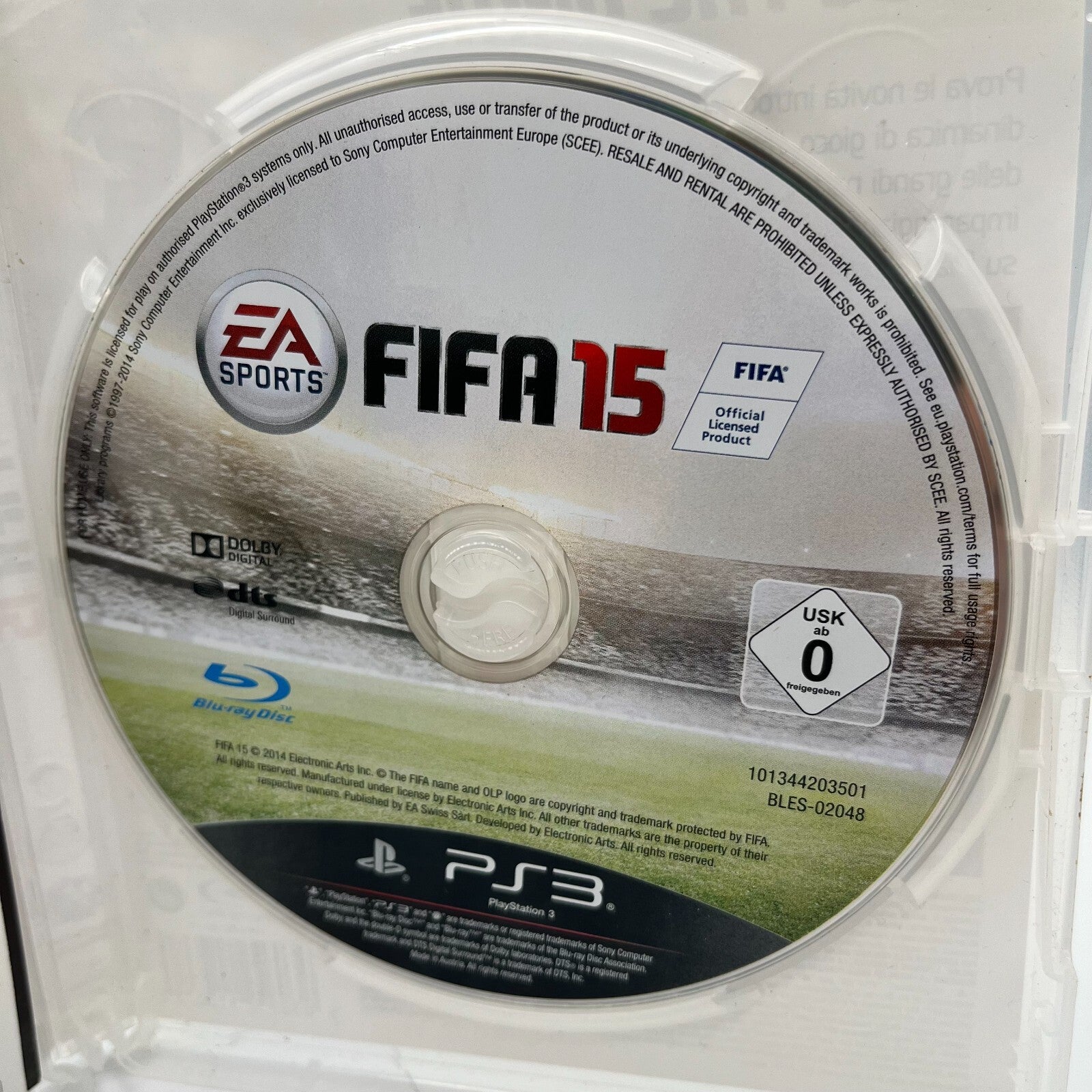FIFA 15 + 16 PS3 Italiano Completo con Manuale PAL EA Sports Sony PlayStation 3