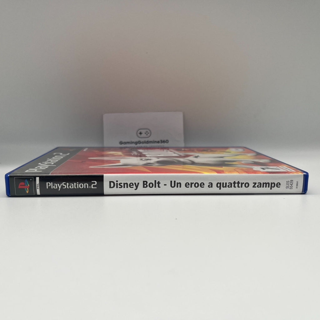 BOLT Un Eroe a 4 Zampe PS2 Italiano Completo Manuale Disney Sony PlayStation 2