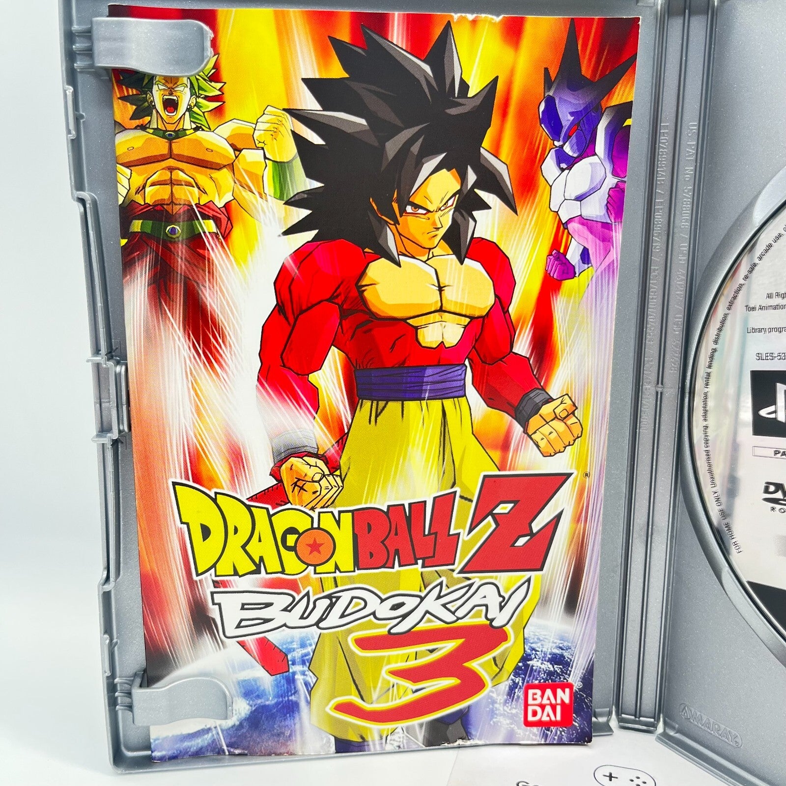 DragonBall Z Budokai 3 PS2 Completo con Manuale PAL Bandai Sony PlayStation 2