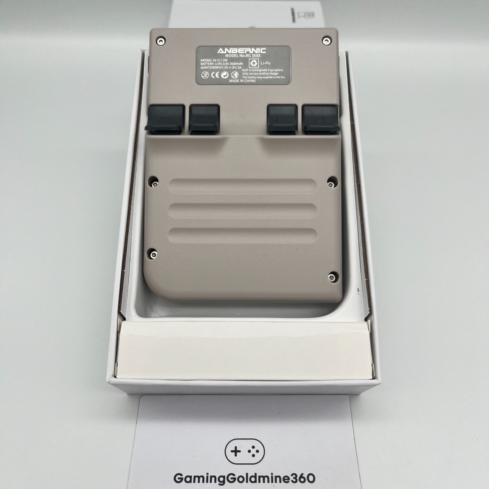 Anbernic RG35XX Console Portatile Retro 64GB (+5.000 Giochi!) Handheld NUOVO