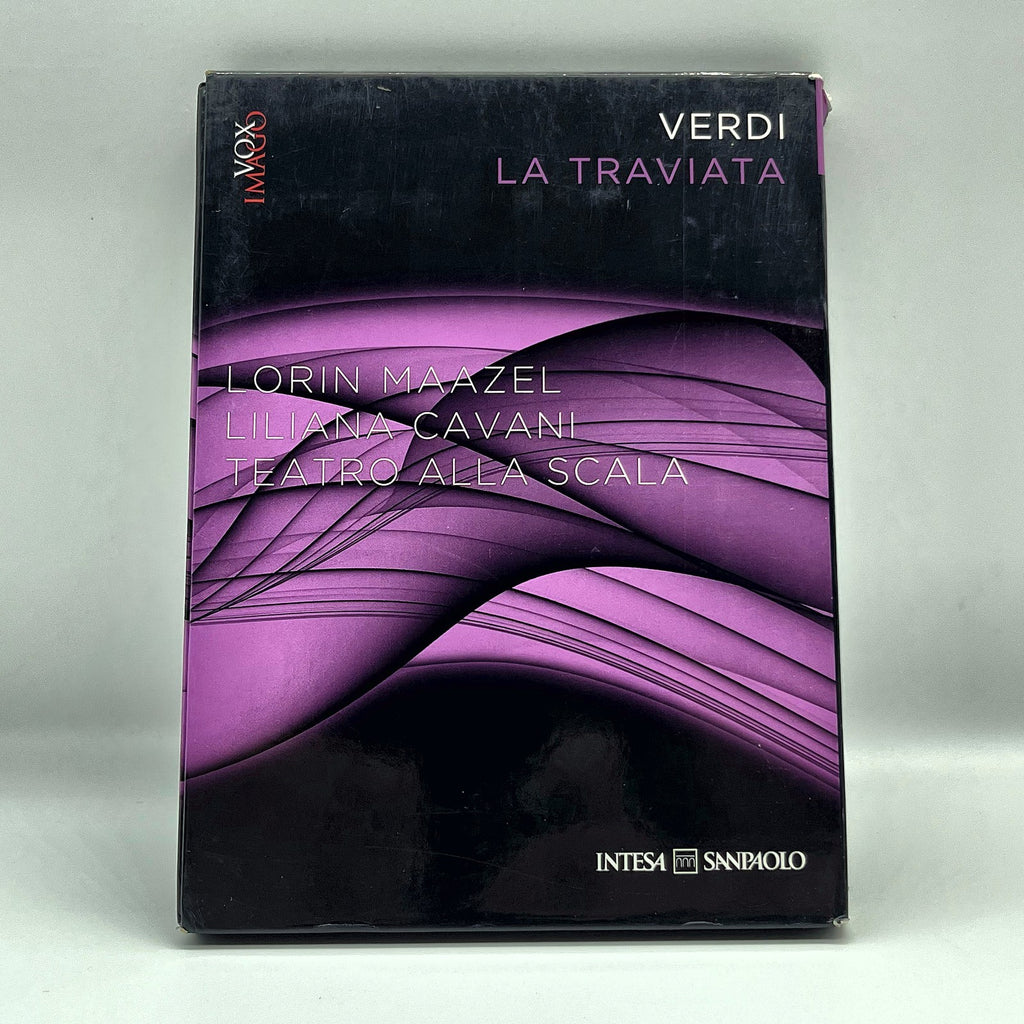La Traviata Verdi DVD + CD Vox Imago Maazel Cavani Teatro alla Scala ITA