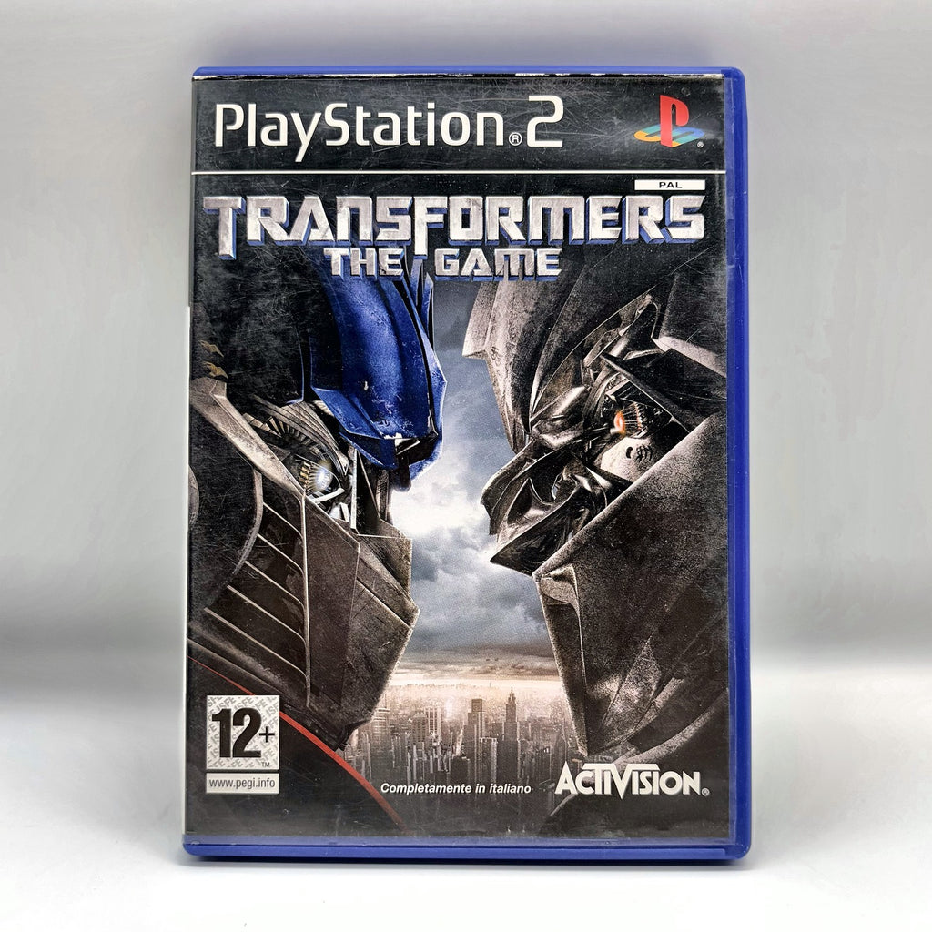 Transformers The Game PS2 PlayStation 2 PAL ITA Completo Activision Azione