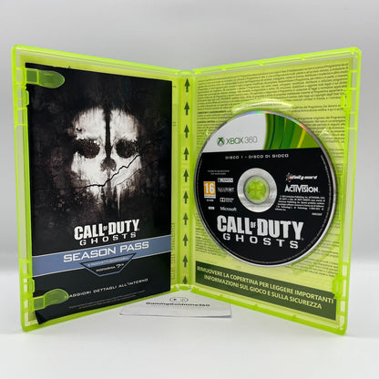Call of Duty Ghosts Xbox 360 Italiano Completo con Manuale PAL Activision OTTIMO