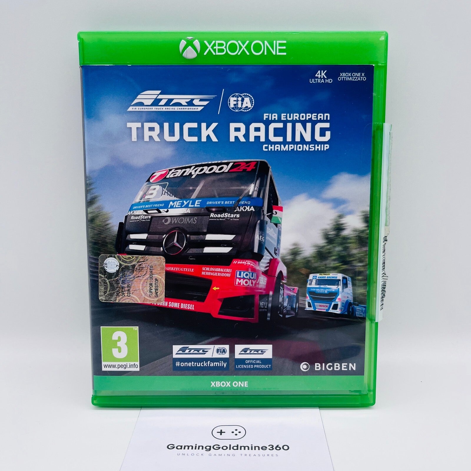 TRUCK RACING FIA European Championship Xbox One Italiano COME NUOVO Microsoft