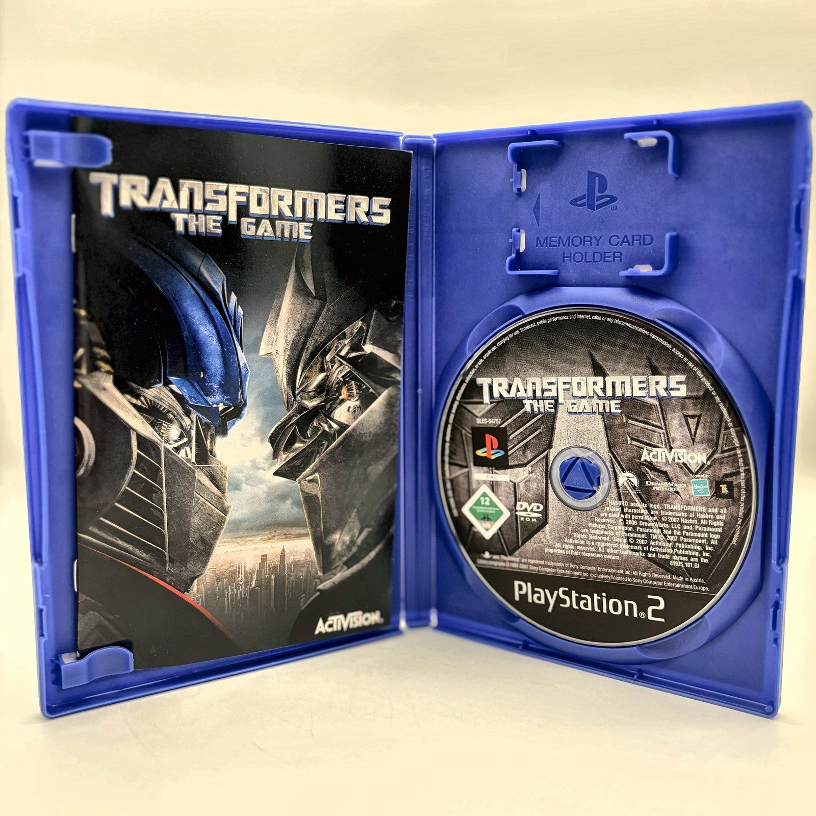 Transformers The Game PS2 PlayStation 2 PAL ITA Completo Activision Azione