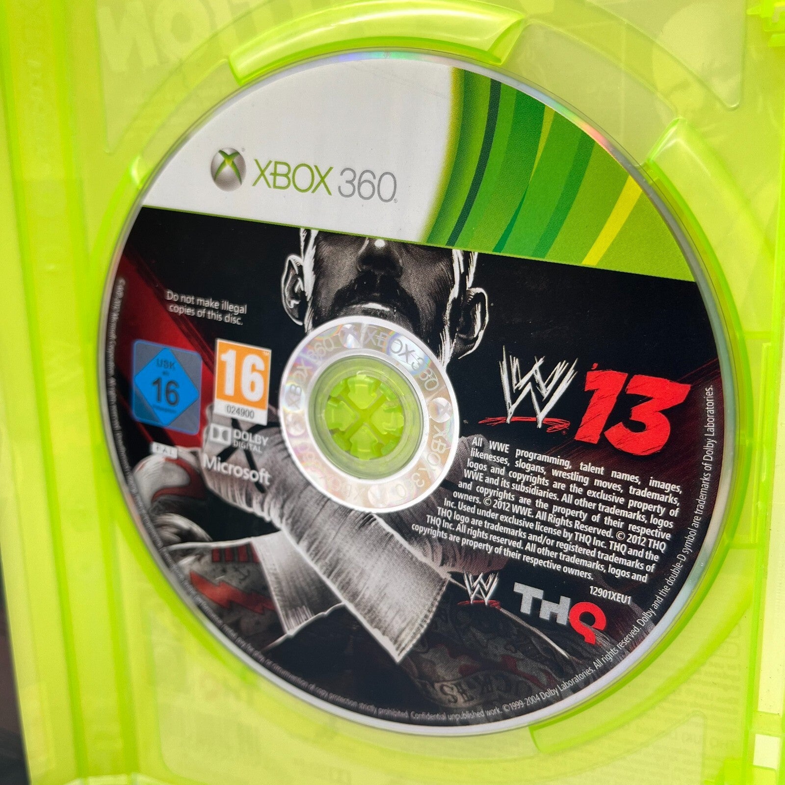 WWE 13 Xbox 360 Italiano Completo con Manuale PAL THQ Microsoft COME NUOVO