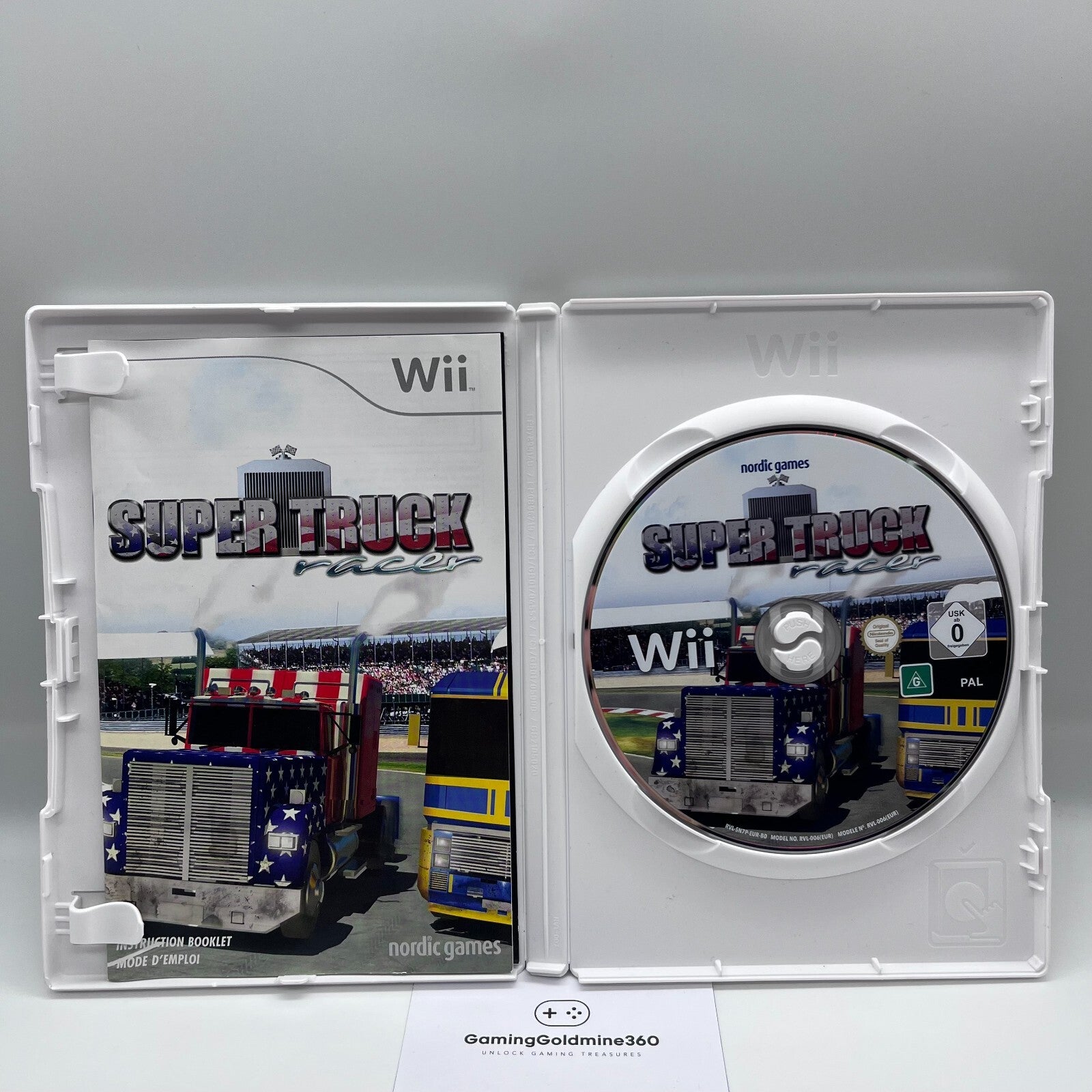 Super Truck Racer Nintendo Wii Italiano PAL Completo con Manuale COME NUOVO