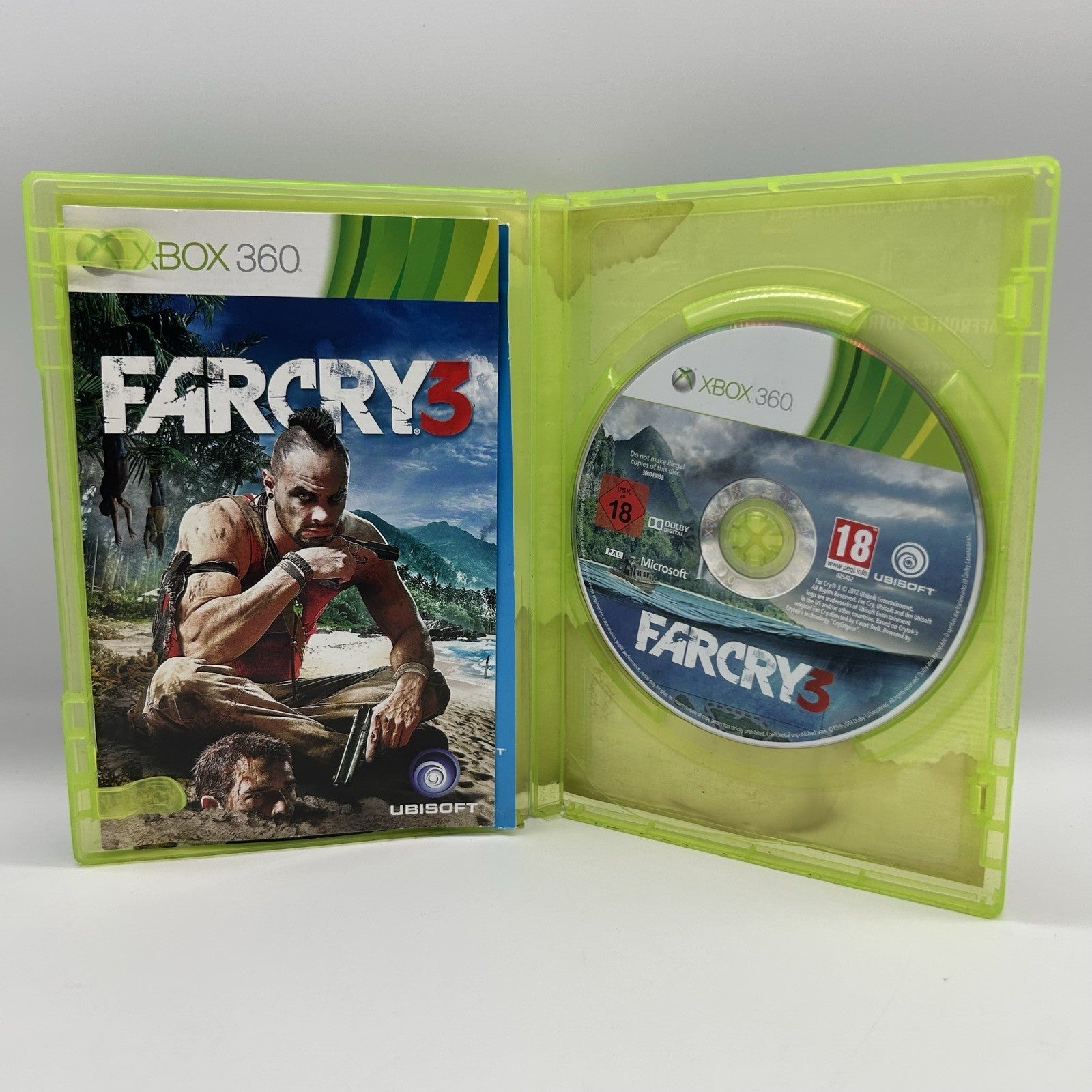 Far Cry 3 Xbox 360 PAL ITA Ubisoft FPS Open World Completo Testato Funzionante