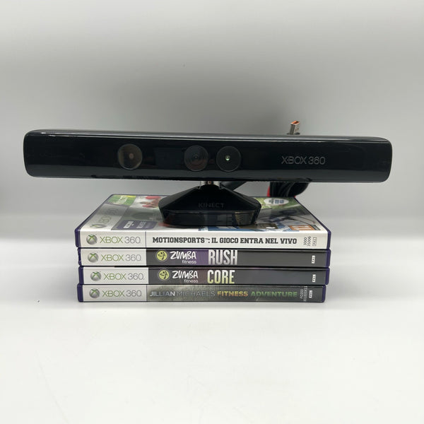 Kinect per Xbox 360 + 4 giochi – Microsoft 1414 PAL