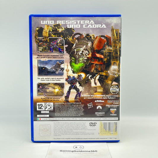 Transformers la Vendetta del Caduto PS2 Italiano Completo Sony Playstation 2