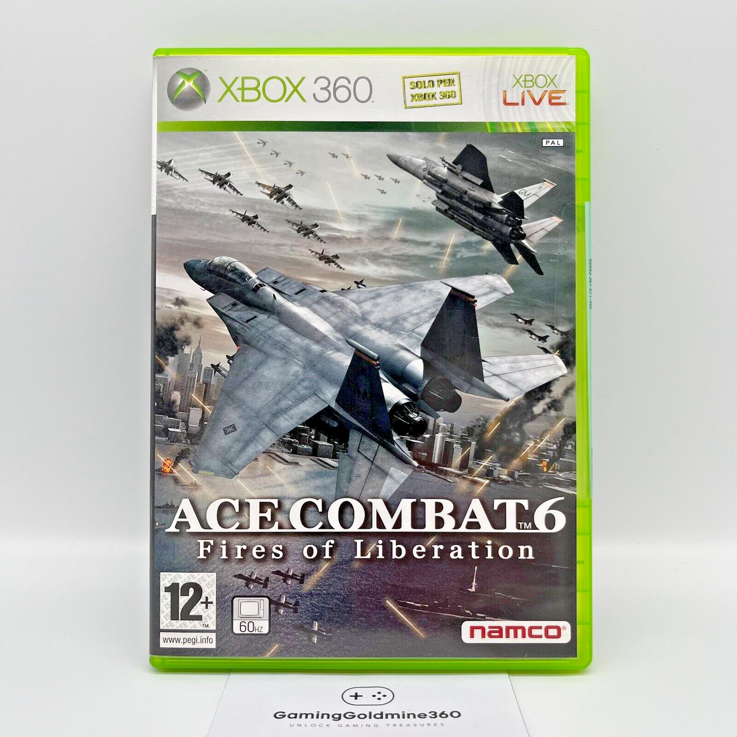 ACE COMBAT 6 Fires of Liberation Xbox 360 Italiano Completo PAL Namco Microsoft