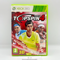Top Spin 4 Xbox 360 Italiano PAL senza manuale 2K Microsoft Tennis OTTIME CONDIZ