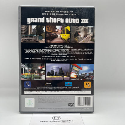 GTA 3 PS2 Italiano Completo Grand Theft Auto III Rockstar Sony PlayStation 2
