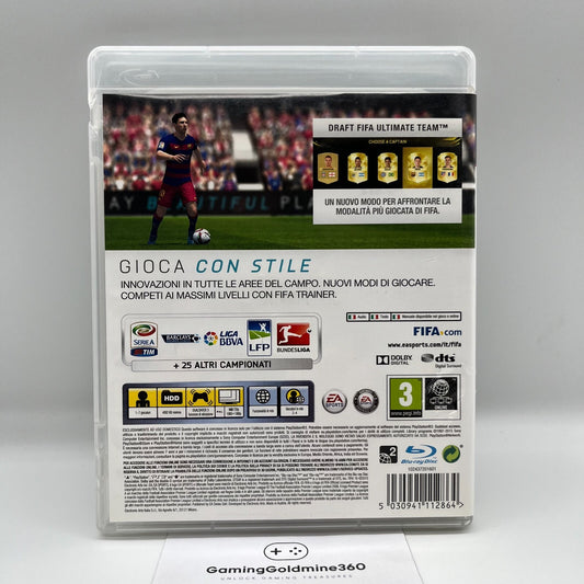 FIFA 16 PS3 Italiano Completo con Manuale PAL EA Sports Sony PlayStation 3 OTTIM