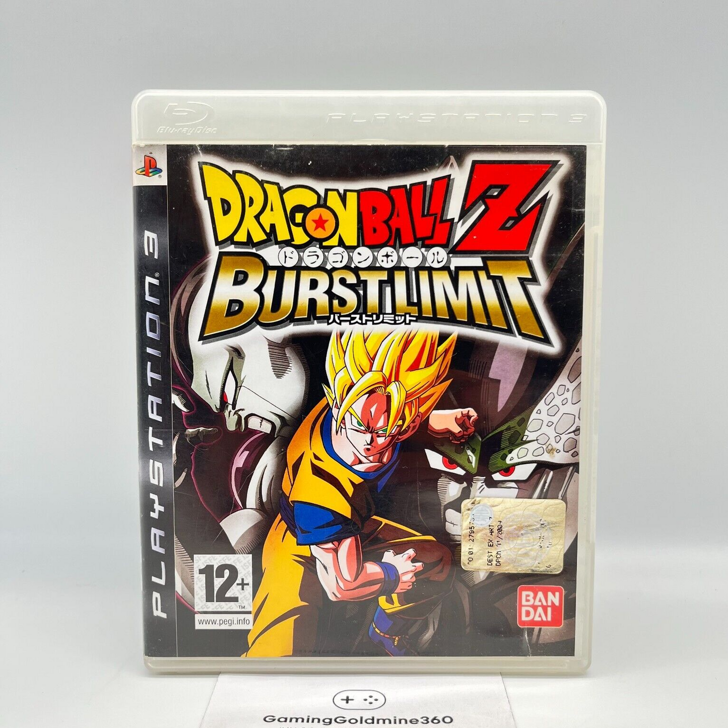 DRAGONBALL Z BURST LIMIT PS3 Italiano PAL Bandai Sony Playstation 3 OTTIMO Gioco