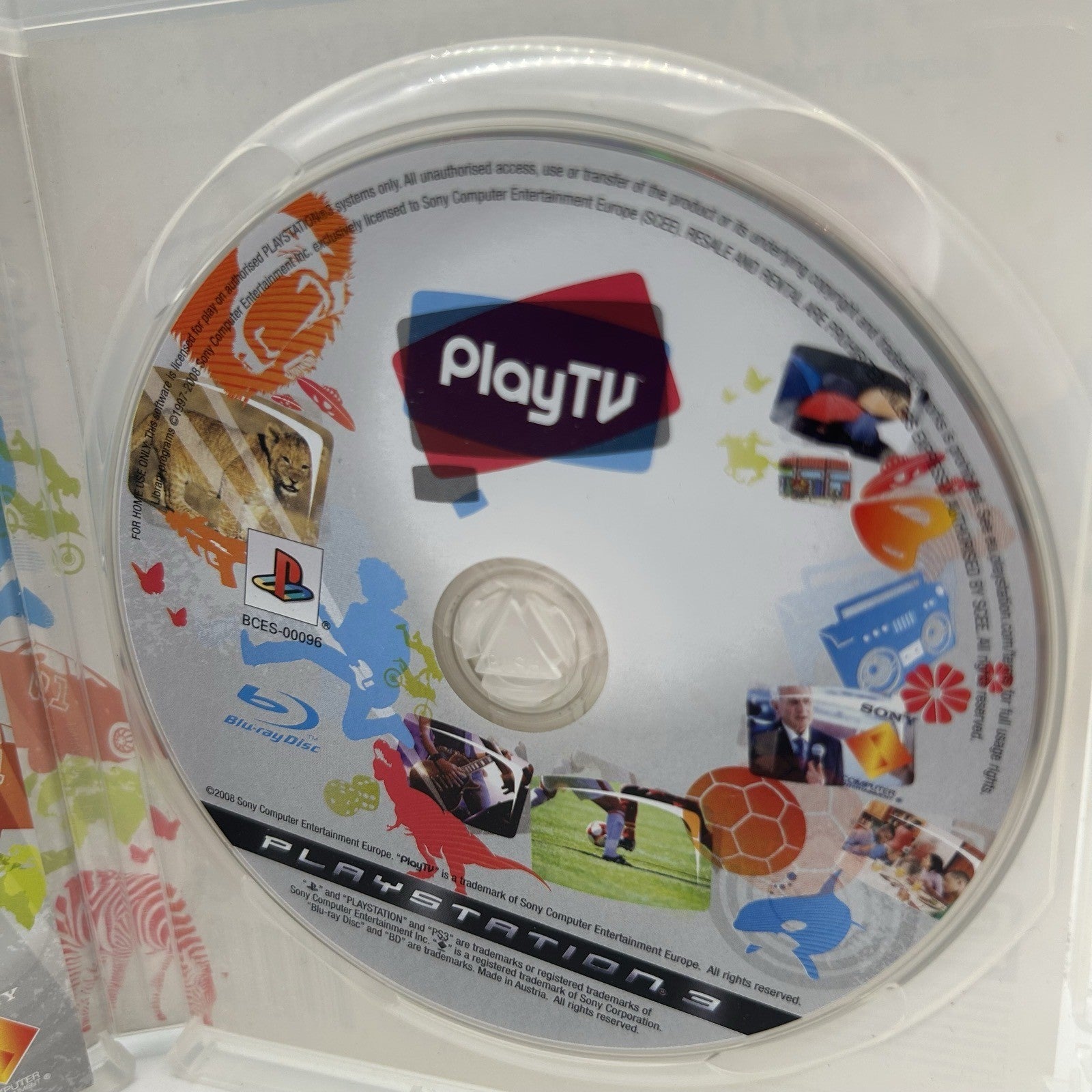 PlayTV PS3 Software Sony PlayStation 3 PAL ITA Disco e Custodia SENZA Tuner