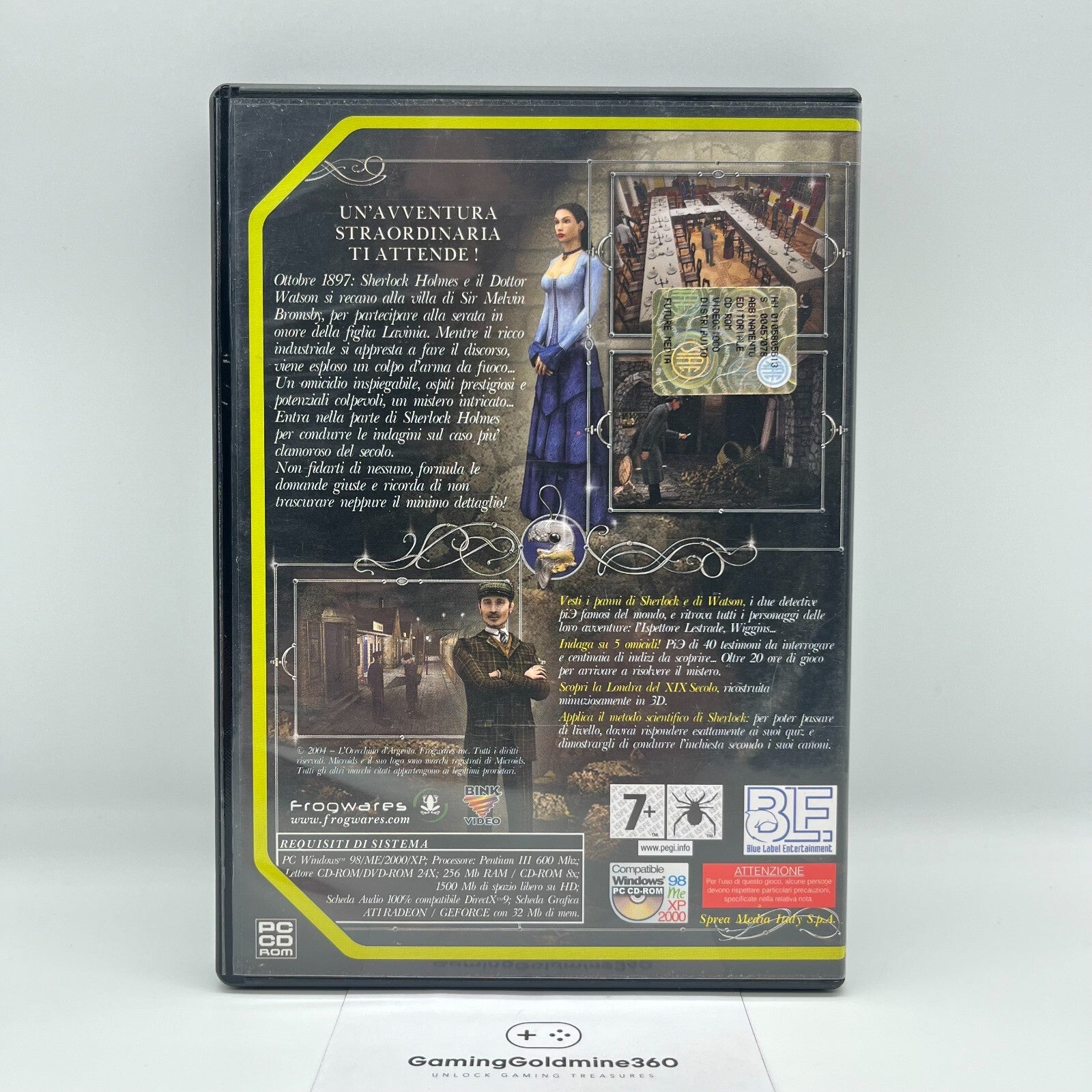 Lotto Giochi PC Top Games (Aurora Watching, Chrome, Sherlock Holmes, 80 Giorni)