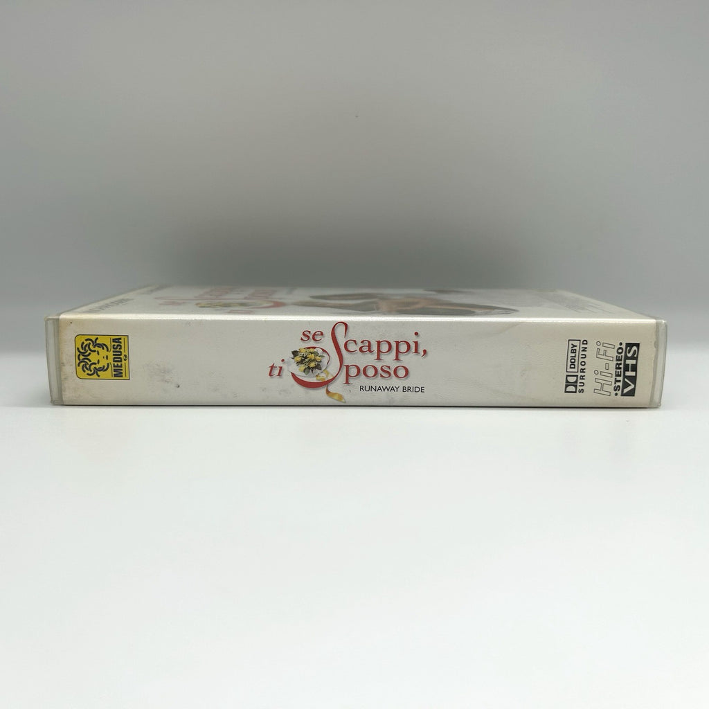 Se scappi, ti sposo (Runaway Bride) in VHS, edizione italiana Medusa 1999