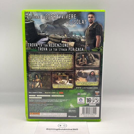 LOST Via Domus XBOX 360 Italiano Completo PAL Ubisoft Microsoft OTTIME CONDIZION
