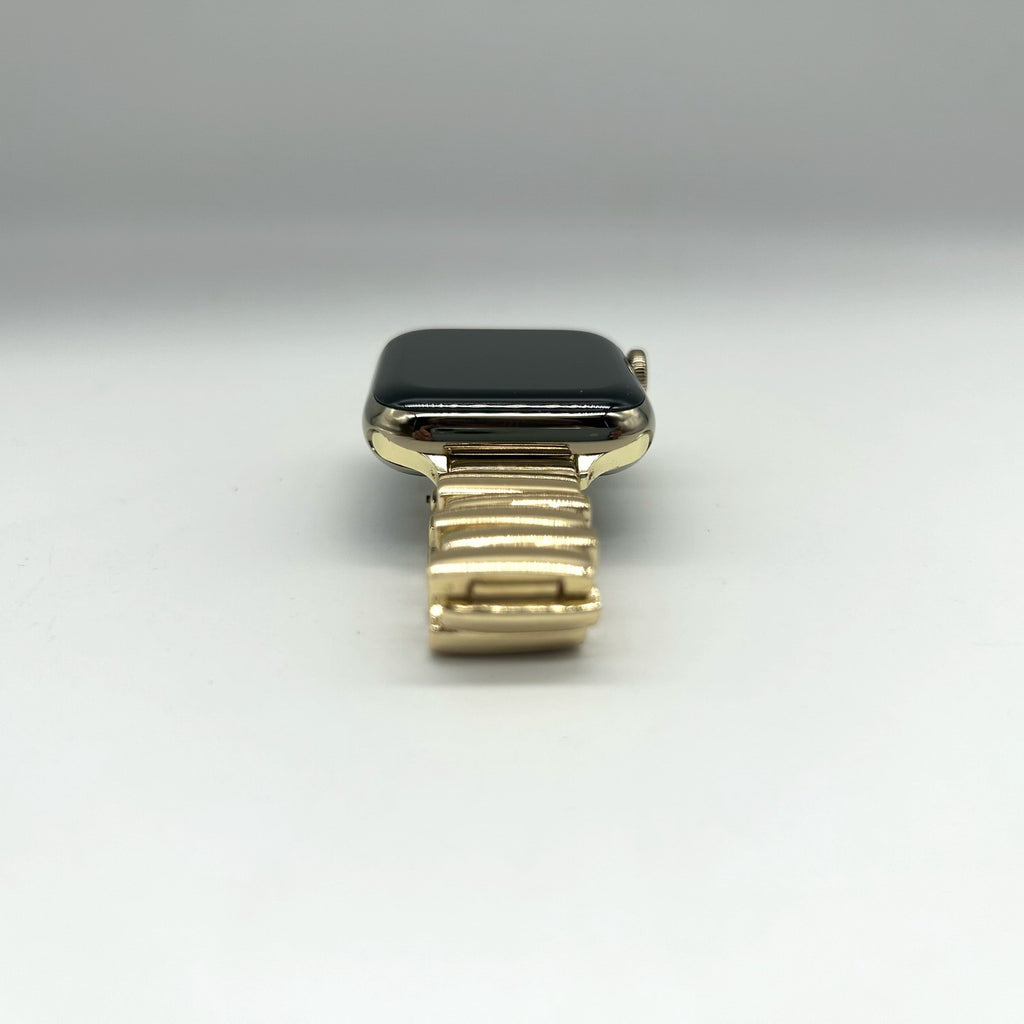 Apple Watch Series 6 40mm Acciaio Oro GPS Cellular Bracciale Link Oro Testato