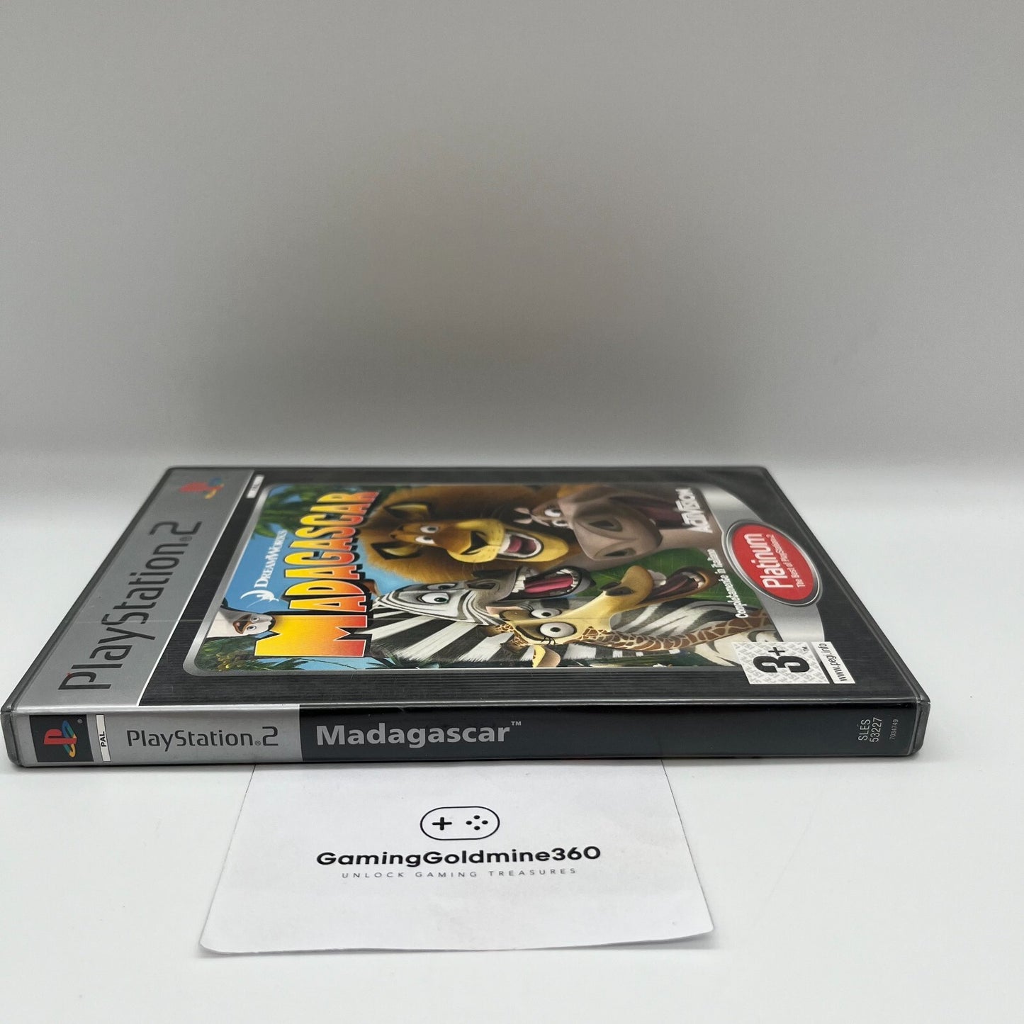 MADAGASCAR PS2 Italiano PAL Activision Sony Playstation 2 senza manuale OTTIMO