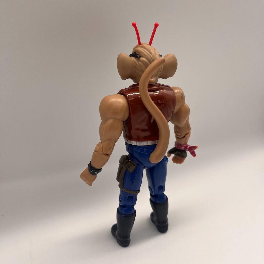 Sterzo Throttle Biker Mice da Marte Action Figure 1993 Galoob GIG Vintage