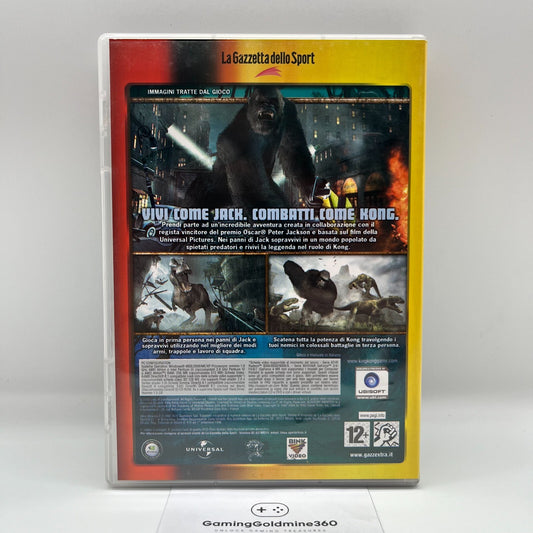 Peter Jackson's KING KONG PC Italiano Gioco Computer Ubisoft COMPLETO con Manual