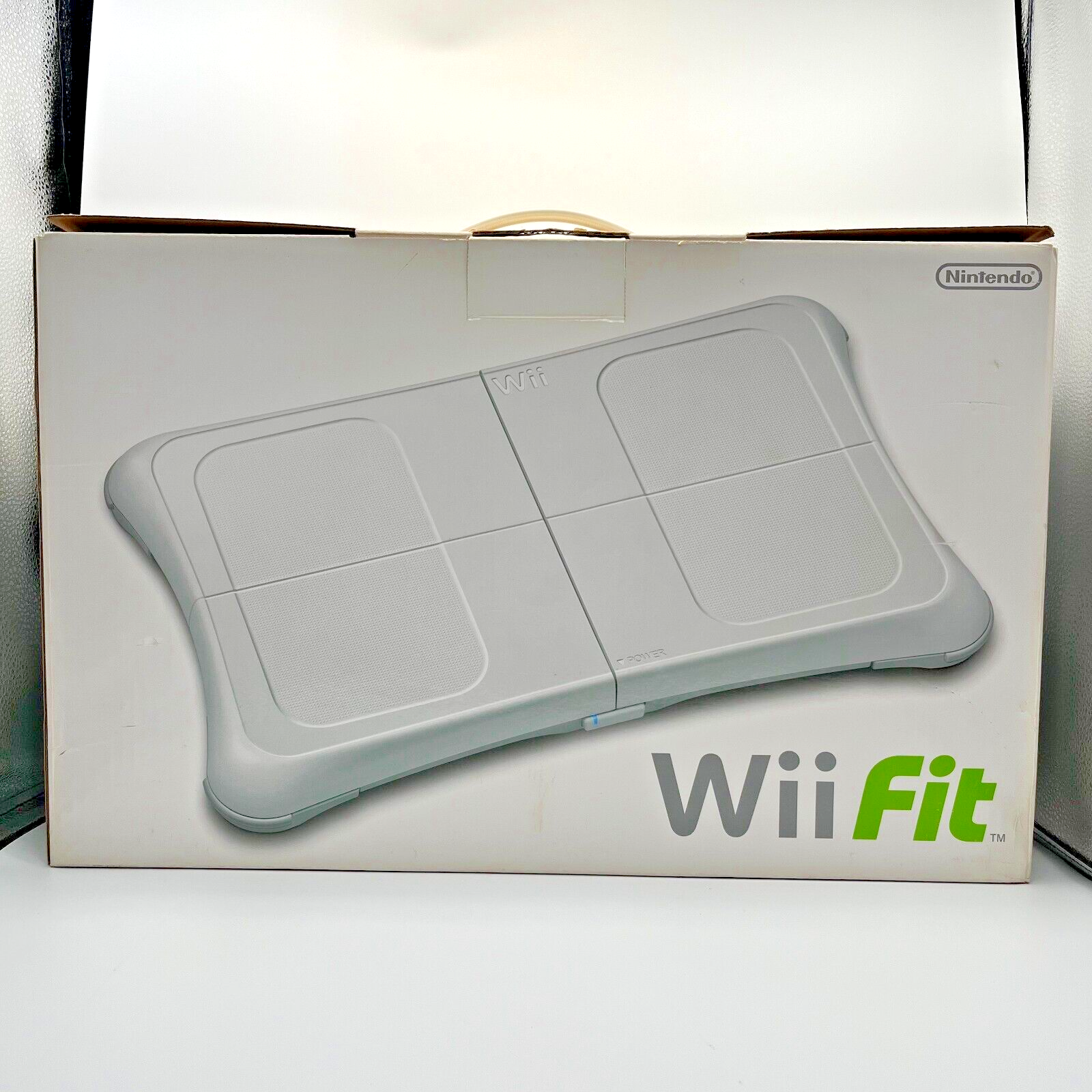 NINTENDO Wii Console COMPLETA con Controller ORIGINALE Wii Mote + Wii Fit BOXATI