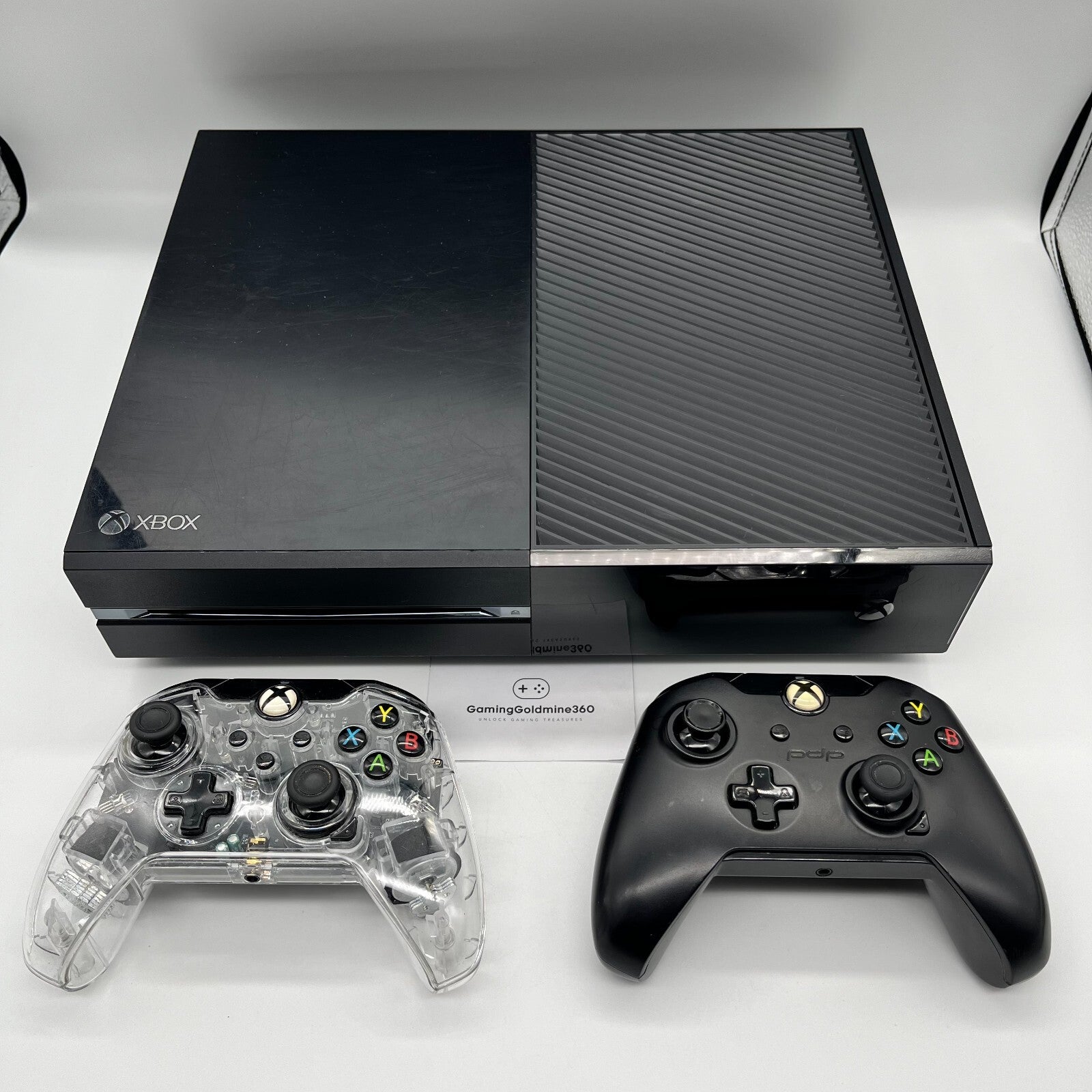 Xbox One Console 500GB Matte Black Microsoft Completa + 2 Controller e Cavi TOP