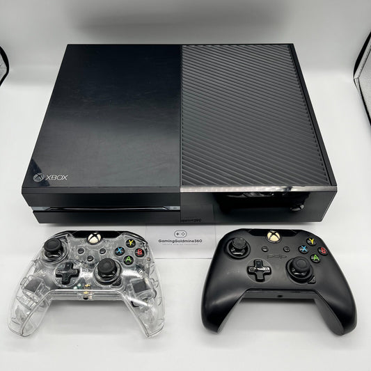Xbox One Console 500GB Matte Black Microsoft Completa + 2 Controller e Cavi TOP