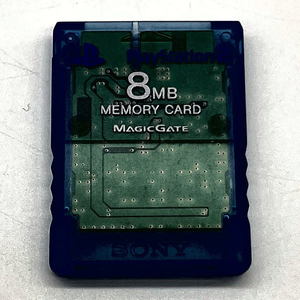 Memory Card Sony PS2 8MB – Blu Trasparente (Originale)