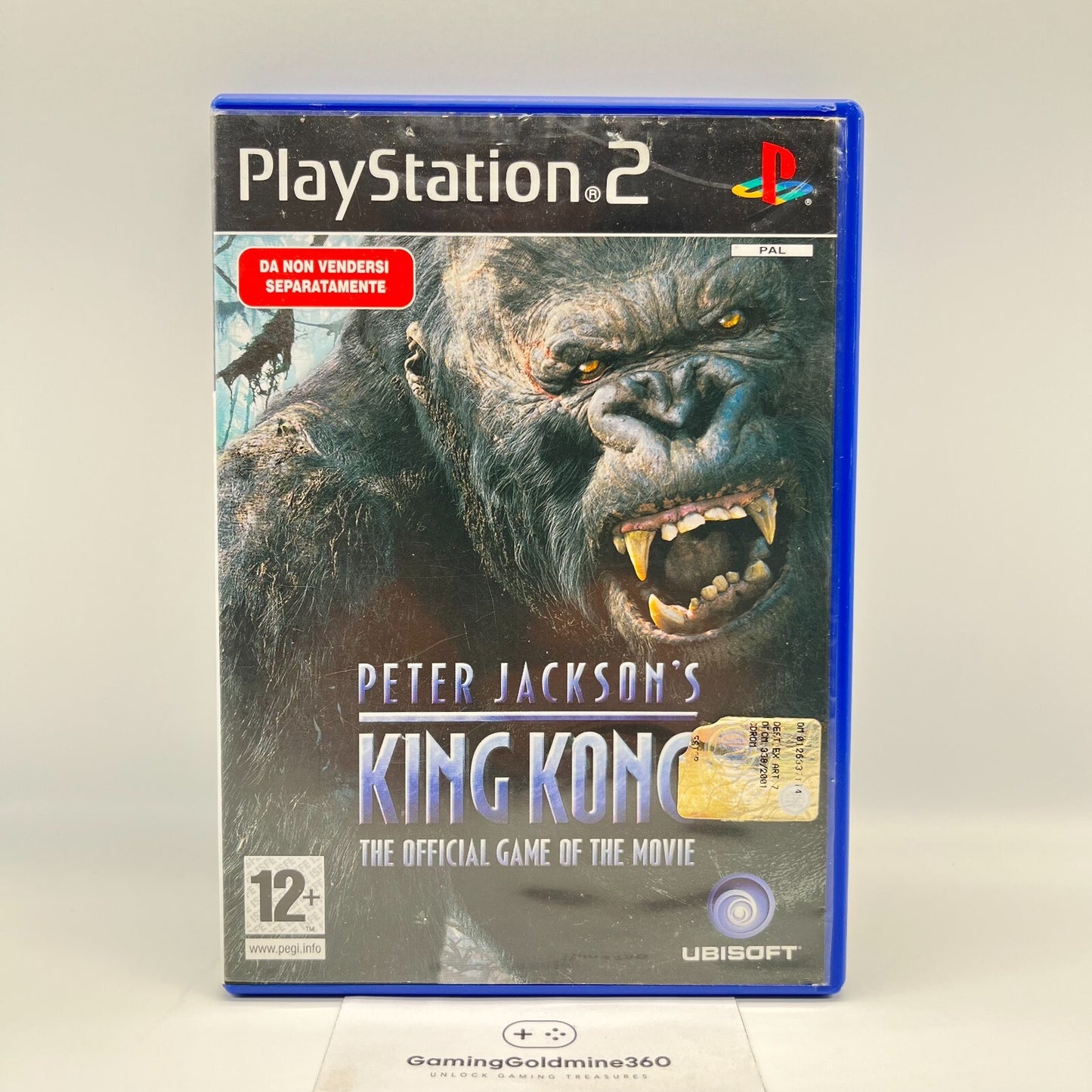 Peter Jackson's KING KONG 🦍 Italiano Completo PAL Ubisoft Sony PlayStation 2