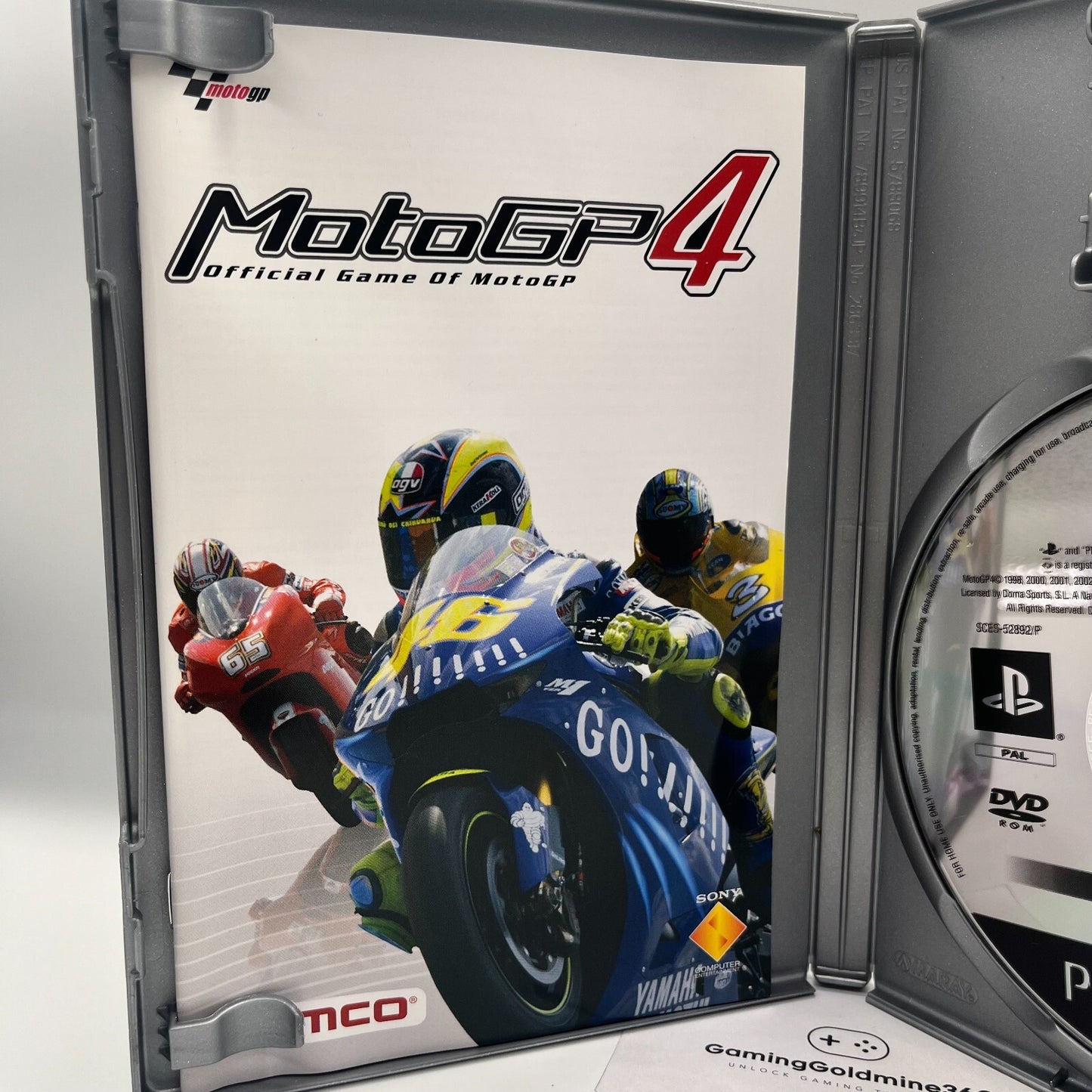 MotoGP 4 PS2 Italiano Completo con Manuale Namco Sony PlayStation 2 Platinum TOP