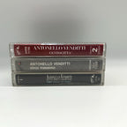 Antonello Venditti Lotto 3 Musicassette MC Centocitta Circo Massimo San Siro