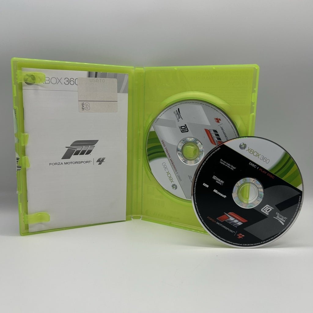 Forza Motorsport 4 Xbox 360 PAL ITA 2 Dischi Completo Microsoft Corse Testato