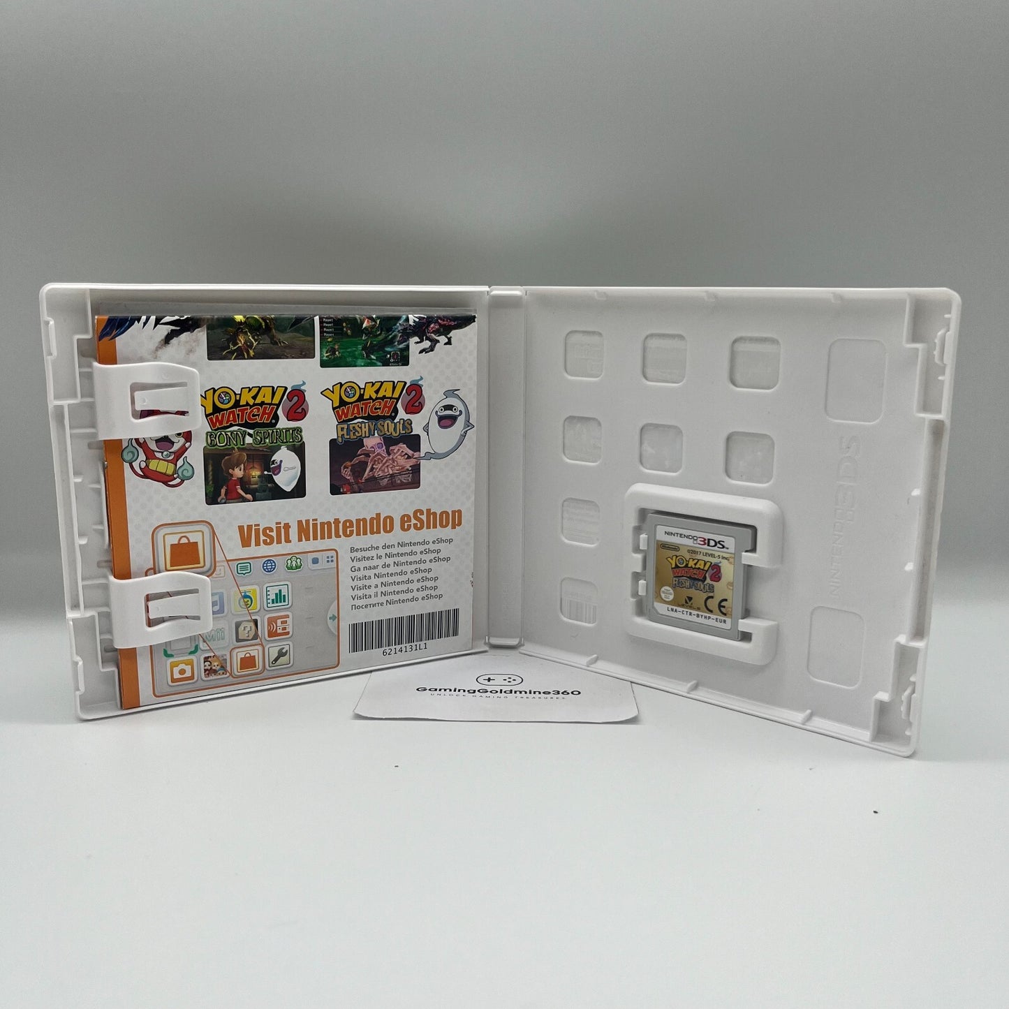 Yo-Kai Watch 2 Polpanime Nintendo 3DS Italiano Completo con Manuale COME NUOVO