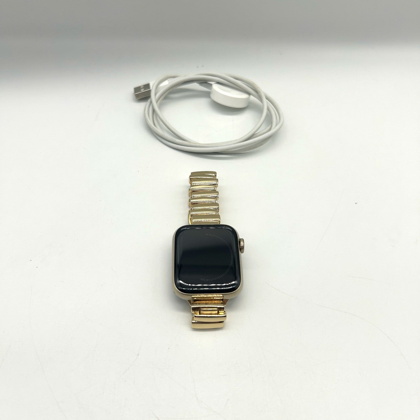 Apple Watch Series 6 40mm Acciaio Oro GPS Cellular Bracciale Link Oro Testato