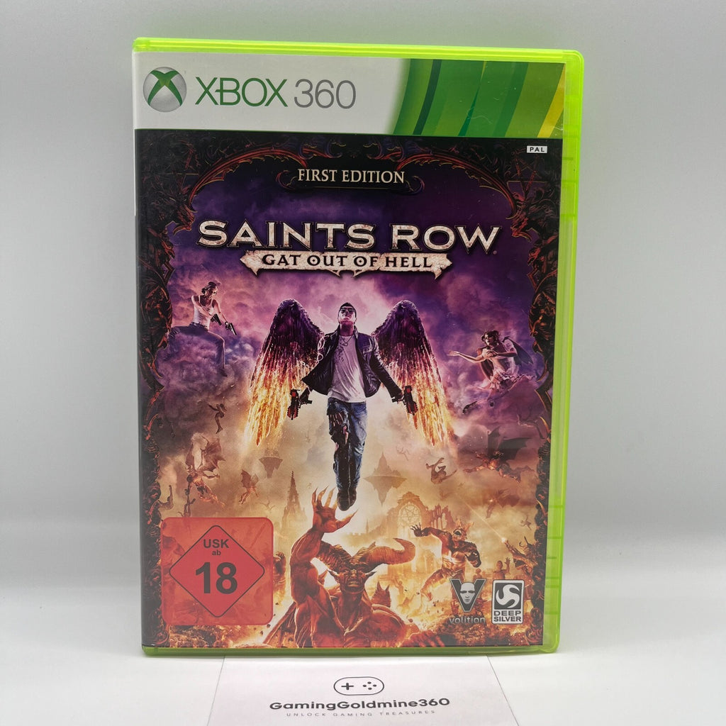 Saints Row IV Game of the Year Ed. + Gat Out of Hell XBOX 360 Multilingua PAL