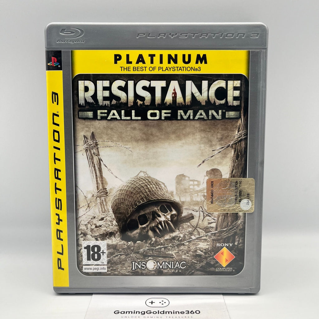 RESISTANCE Fall of Man + 2 PS3 Italiano Completo PAL Sony PlayStation 3 Platinum