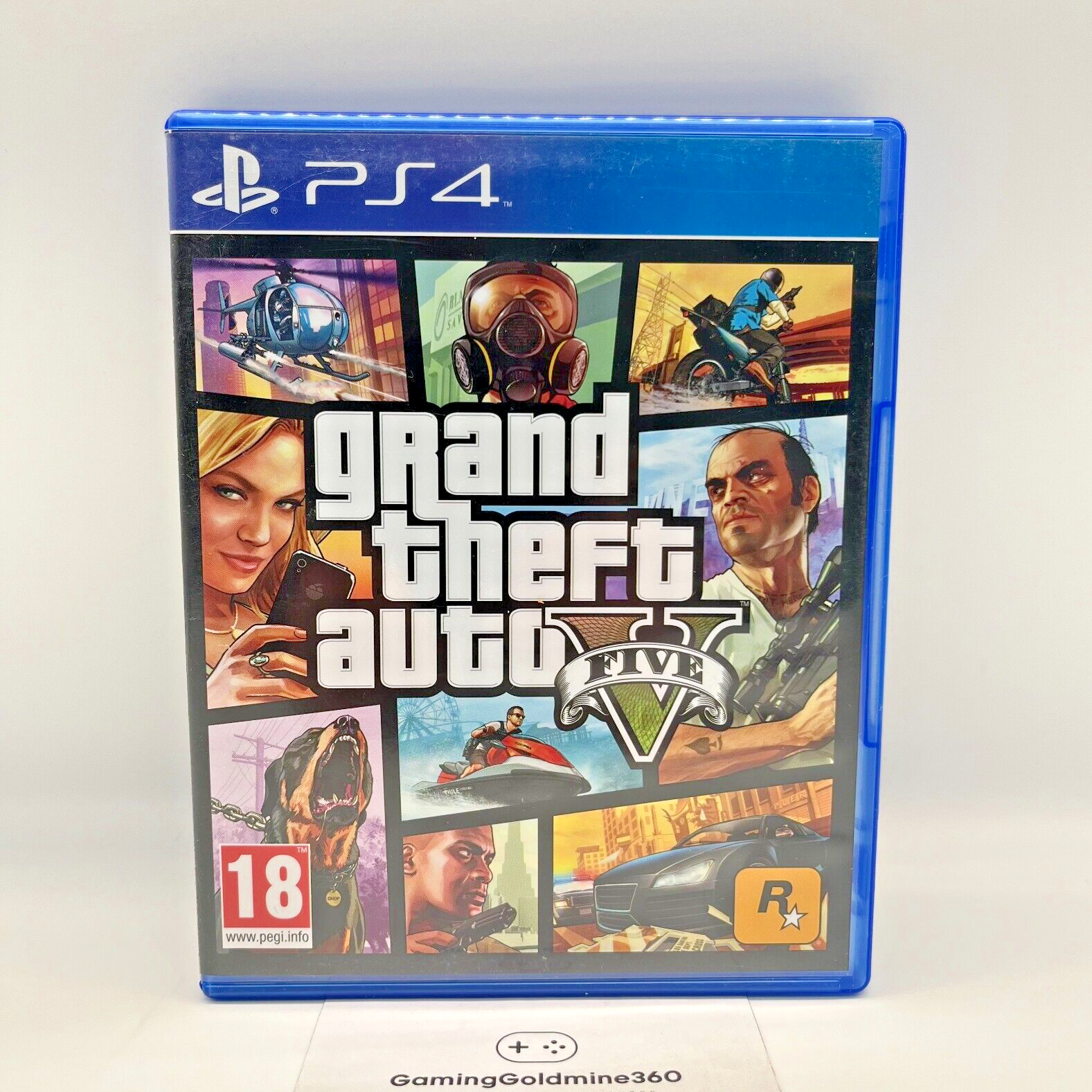 GTA 5 PS4 Vers. EU MULTILINGUA Grand Theft Auto V Sony PlayStation 4 Rockstar