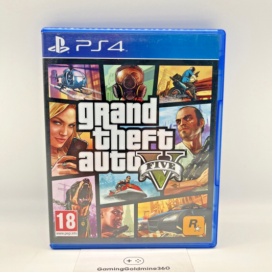 GTA 5 PS4 Vers. EU MULTILINGUA Grand Theft Auto V Sony PlayStation 4 Rockstar
