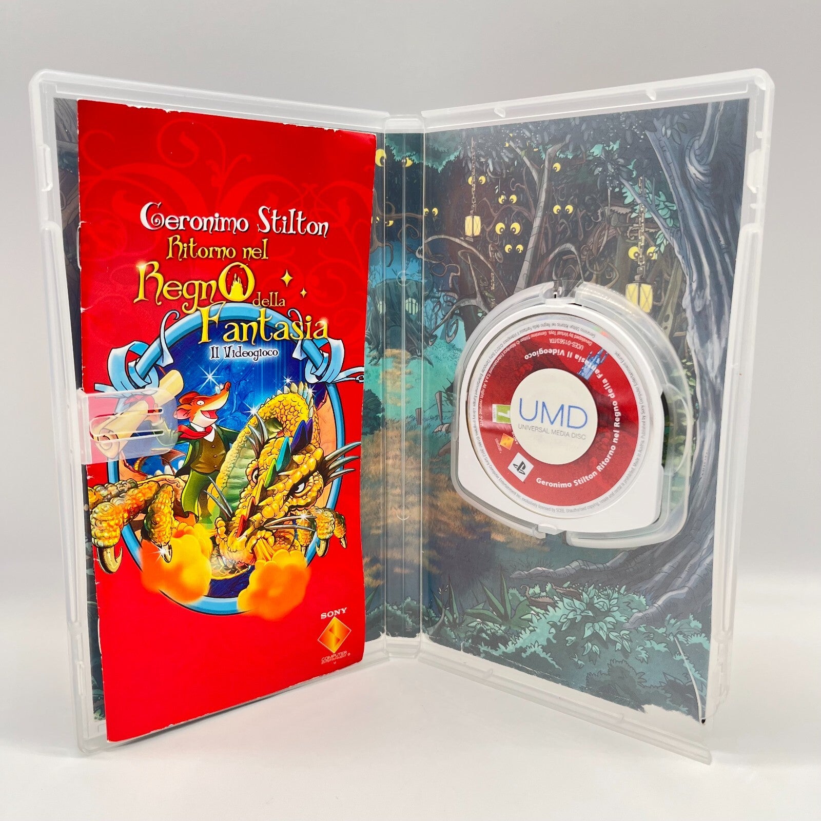 GERONIMO STILTON nel Regno della Fantasia + il Ritorno PSP Completo PlayStation