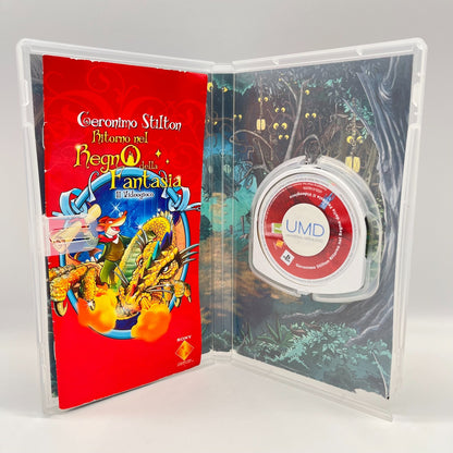 GERONIMO STILTON nel Regno della Fantasia + il Ritorno PSP Completo PlayStation
