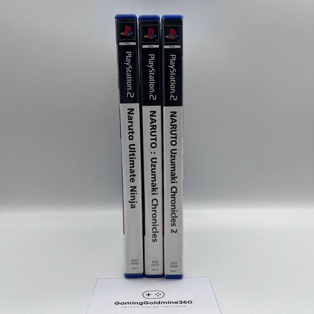 NARUTO Ultimate Ninja + Uzumaki Chronicles 1 & 2 · PS2 Italiano PlayStation 2